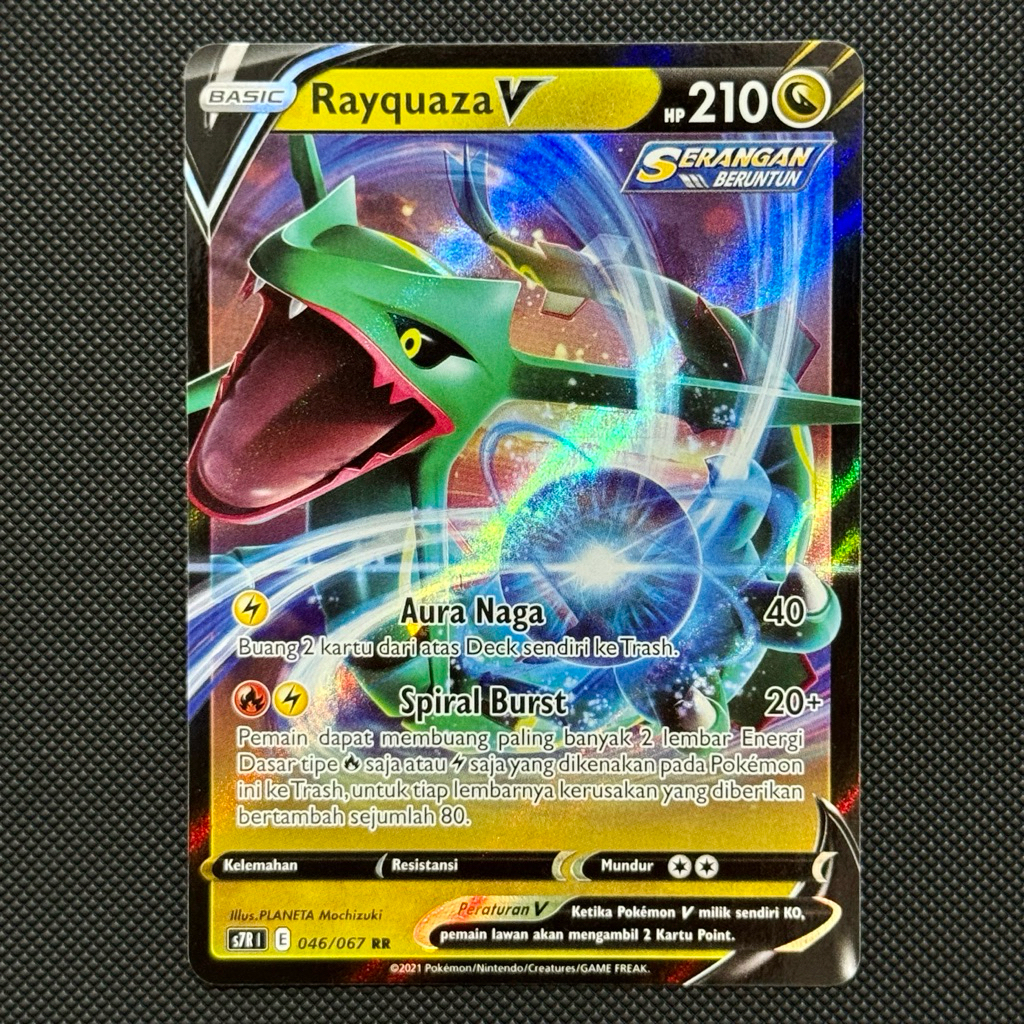 Rayquaza V Indonesia