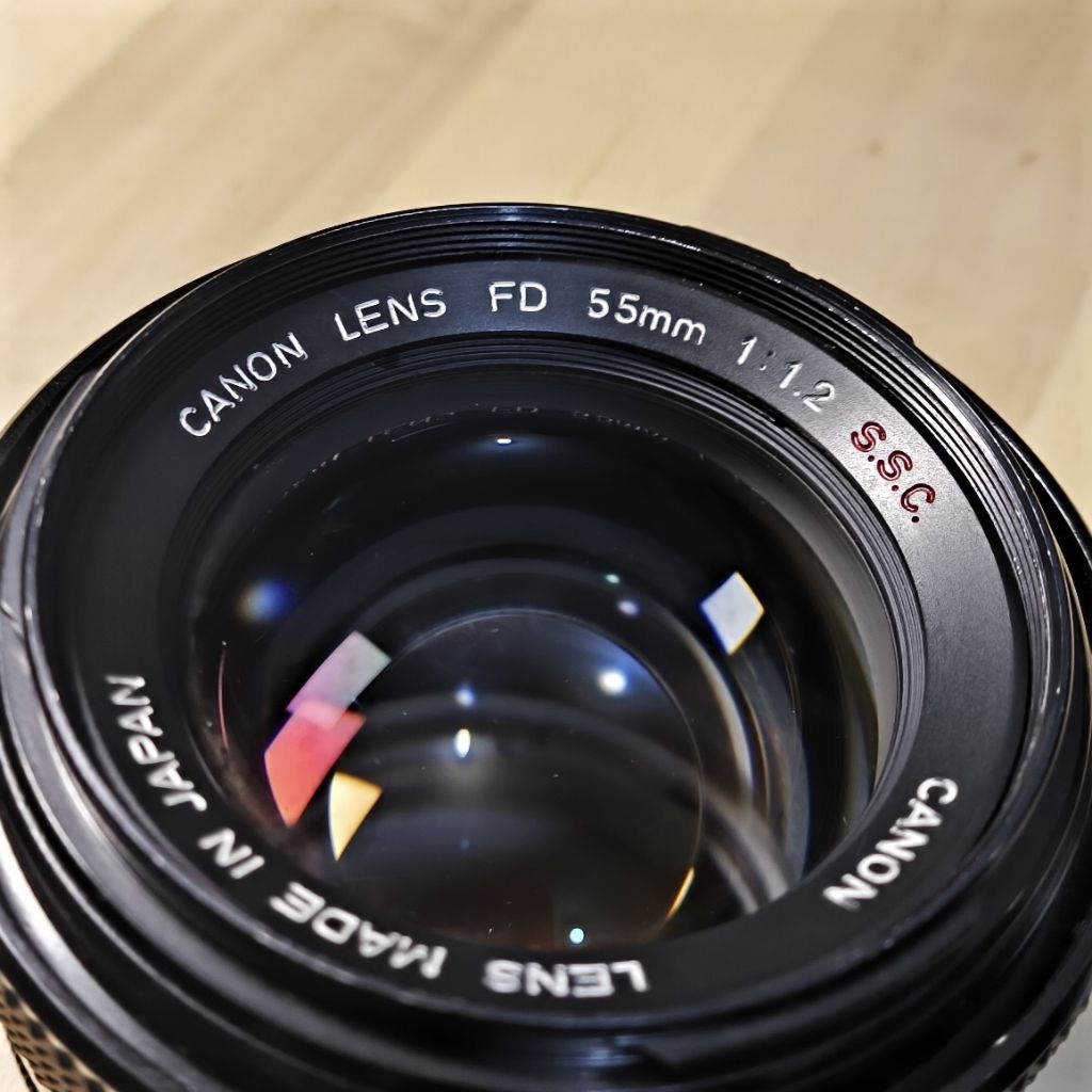 Lensa Canon FD 55mm F1. 2