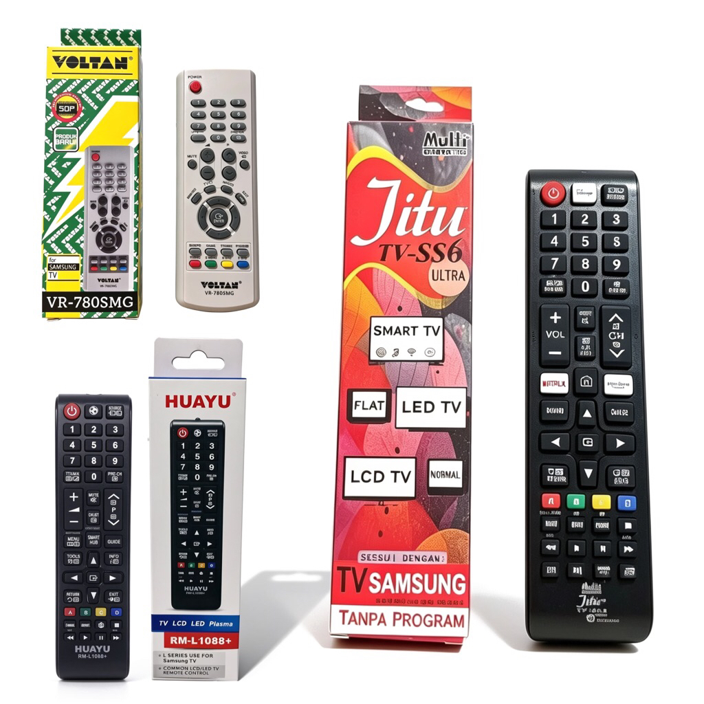 Remote TV Samsung Tabung Smart TV Jitu Samsung Smart TV