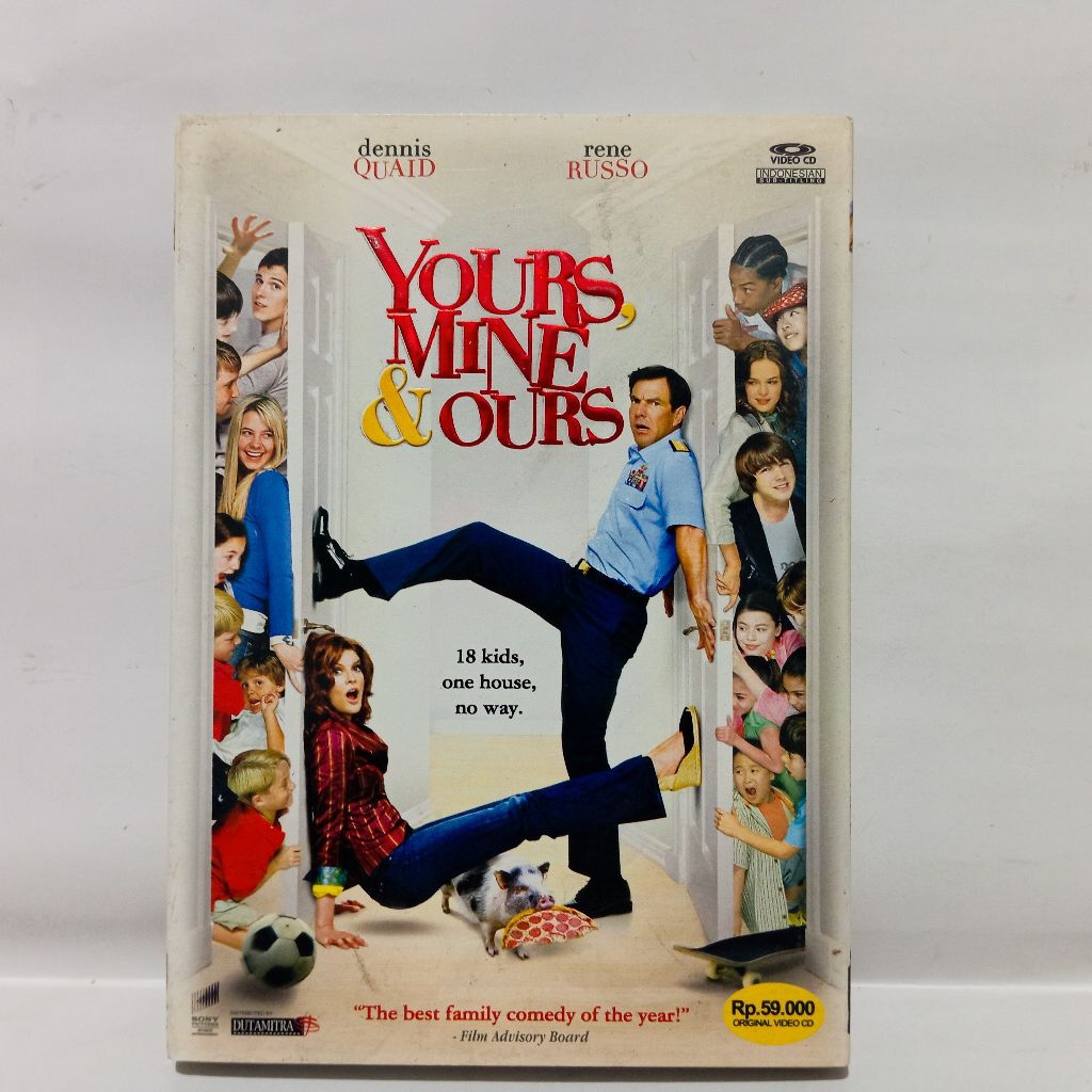 VCD Yours Mine & Ours - Dennis Quaid Rene Russo