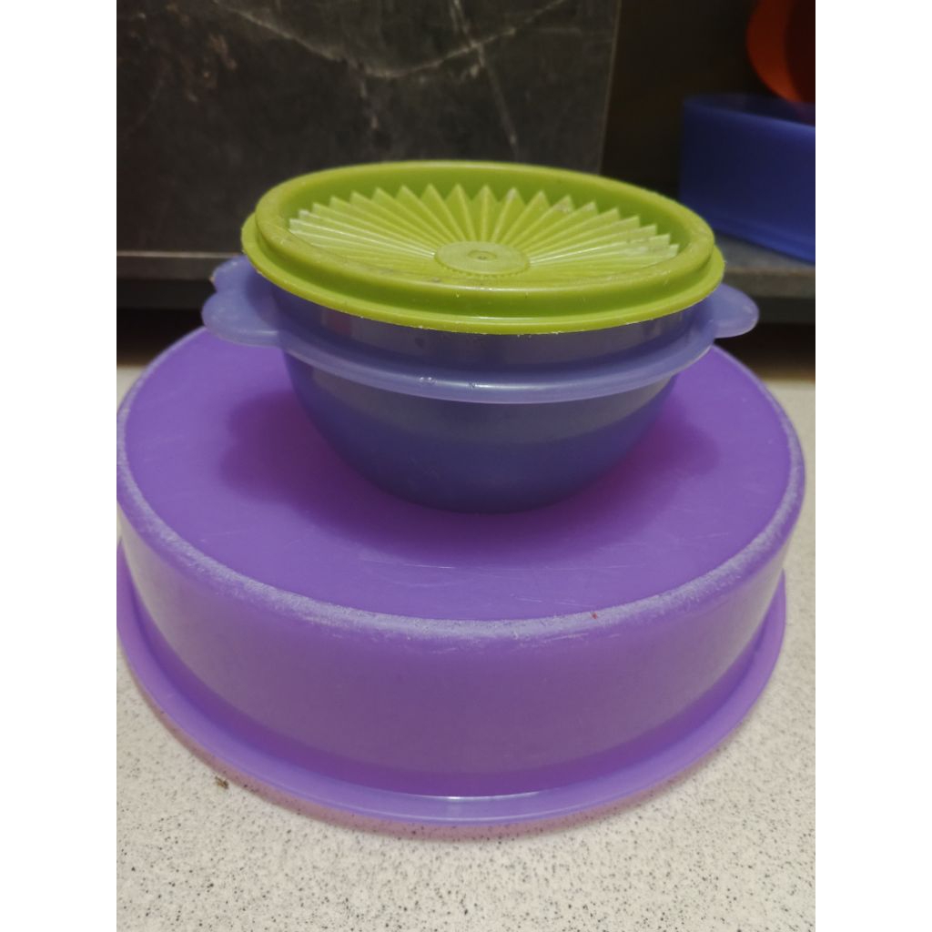 bowl one touch/kuping pl Tupperware