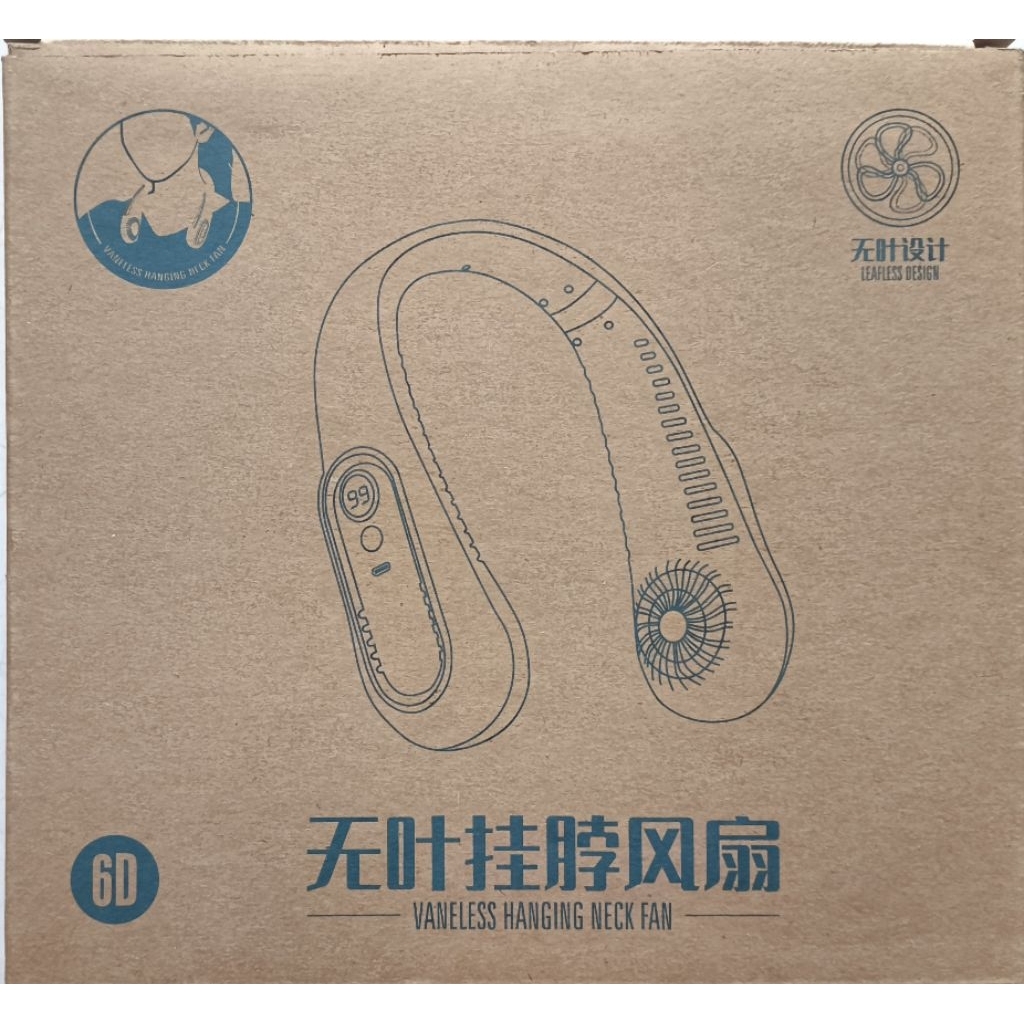 kipas leher portable