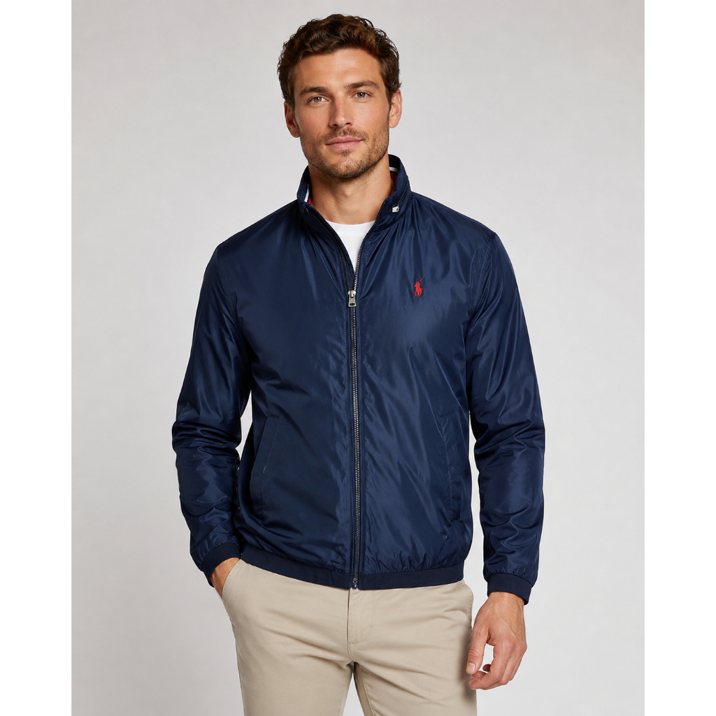 PRL Stowaway Hood Jacket Navy Original