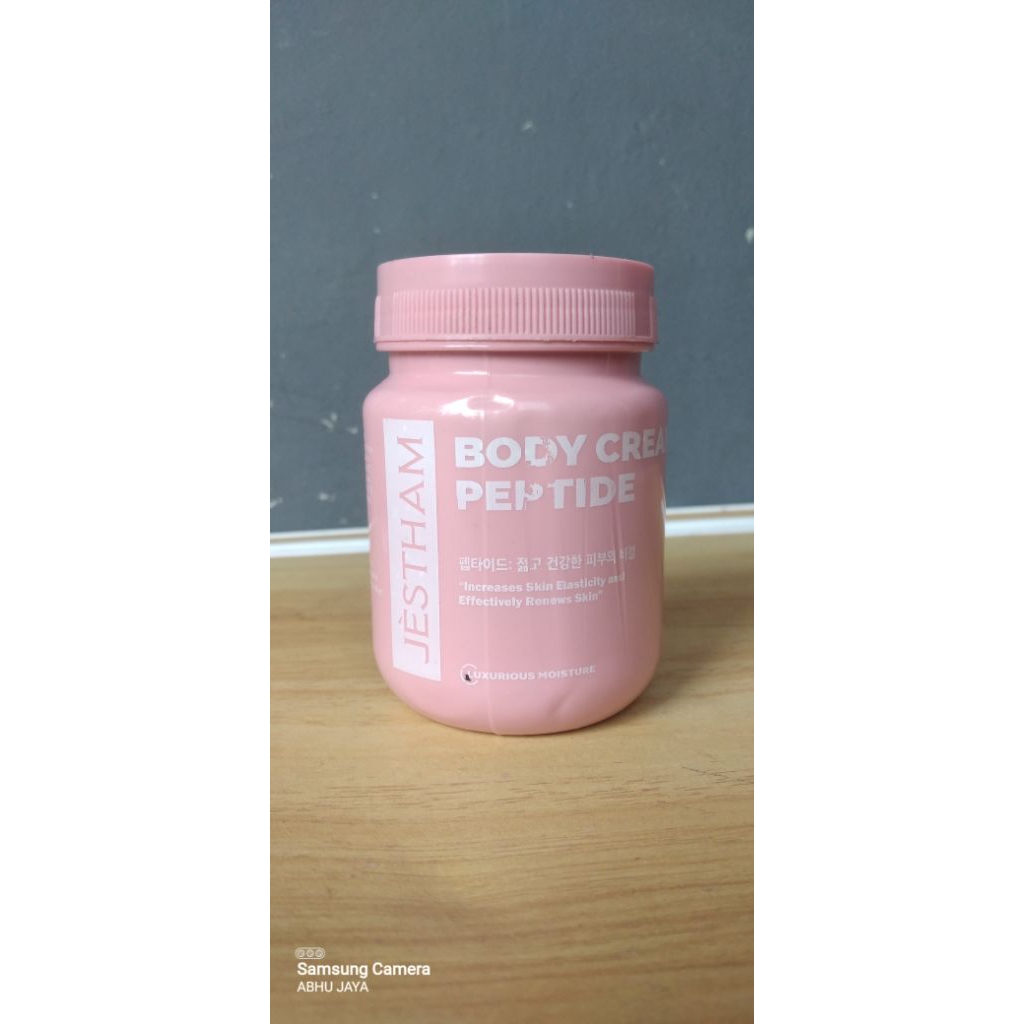 JESTHAM body cream peptide