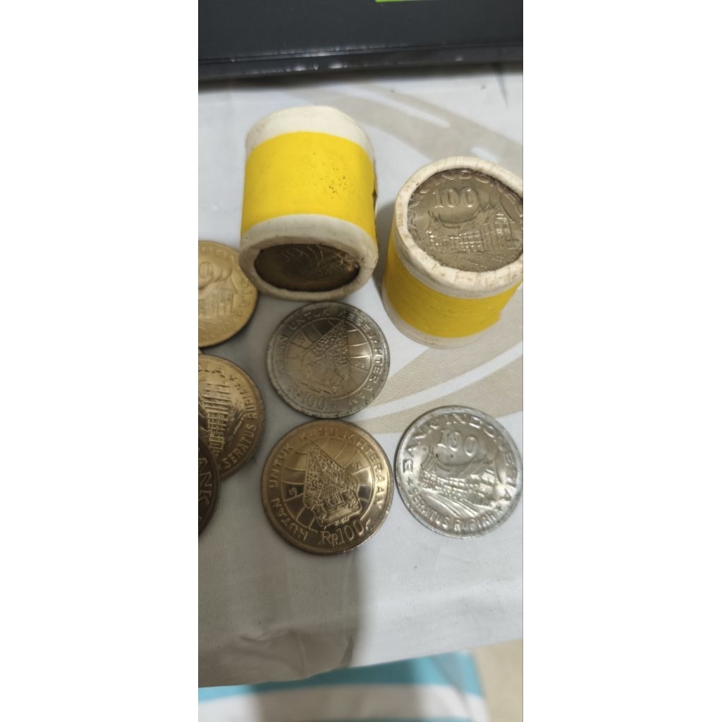 Koin 100 Rupiah tahun 1978