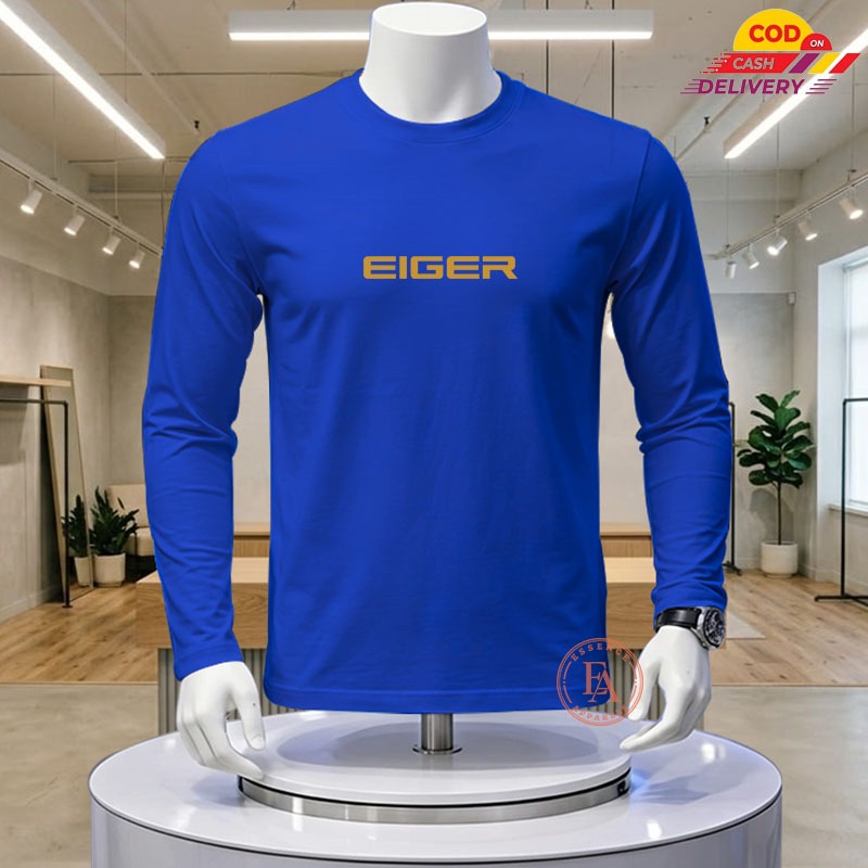 Baju Koas Pria Dan Wanita Lengan Panjang Terbaru / Baju Koas Pria Logo ER Gold  / Baju Kaos Lengan P
