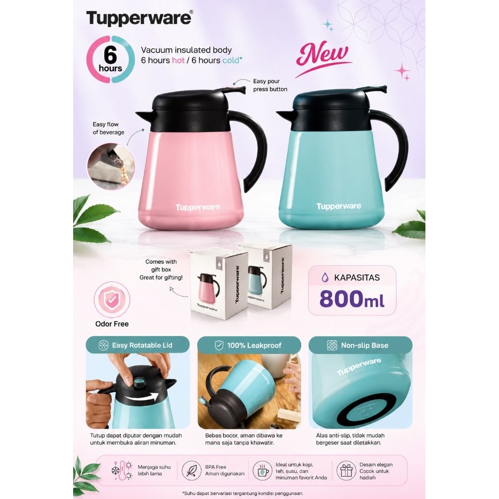 tupperware warmie jug