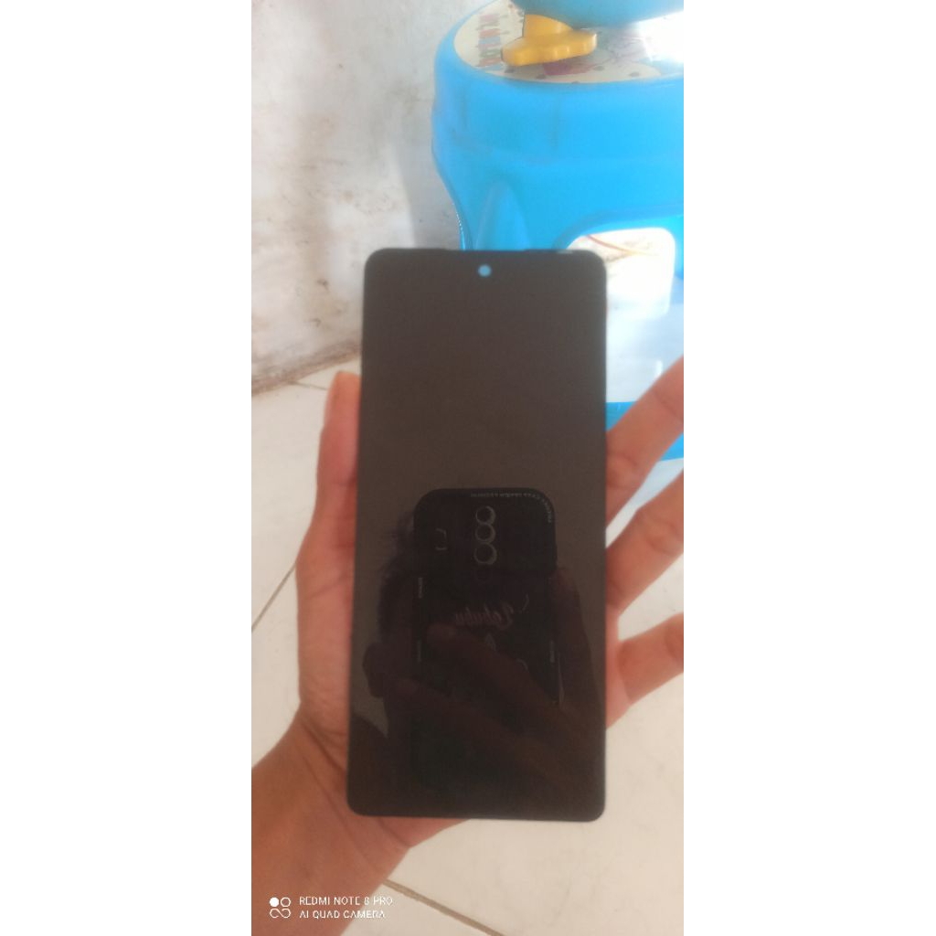 lcd pova 7 invinix original copotan