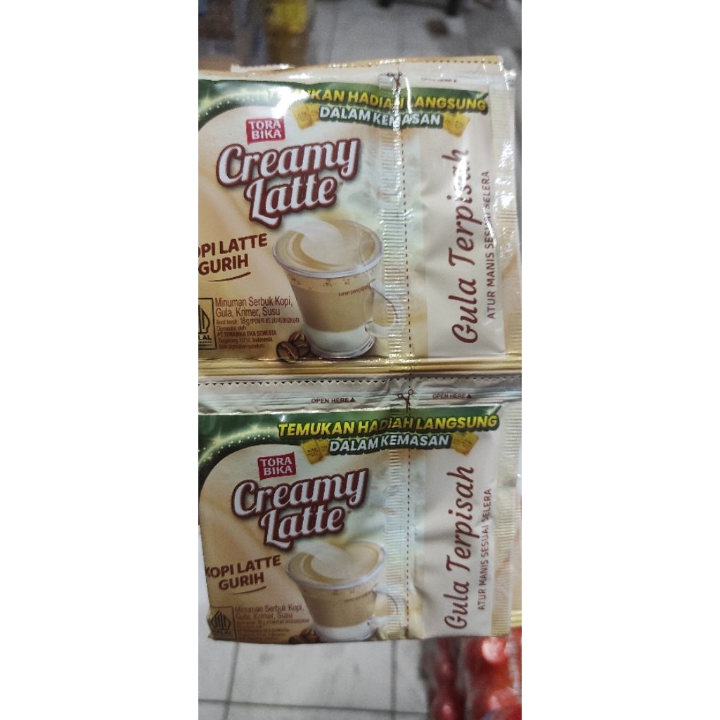 torabika creamy latte