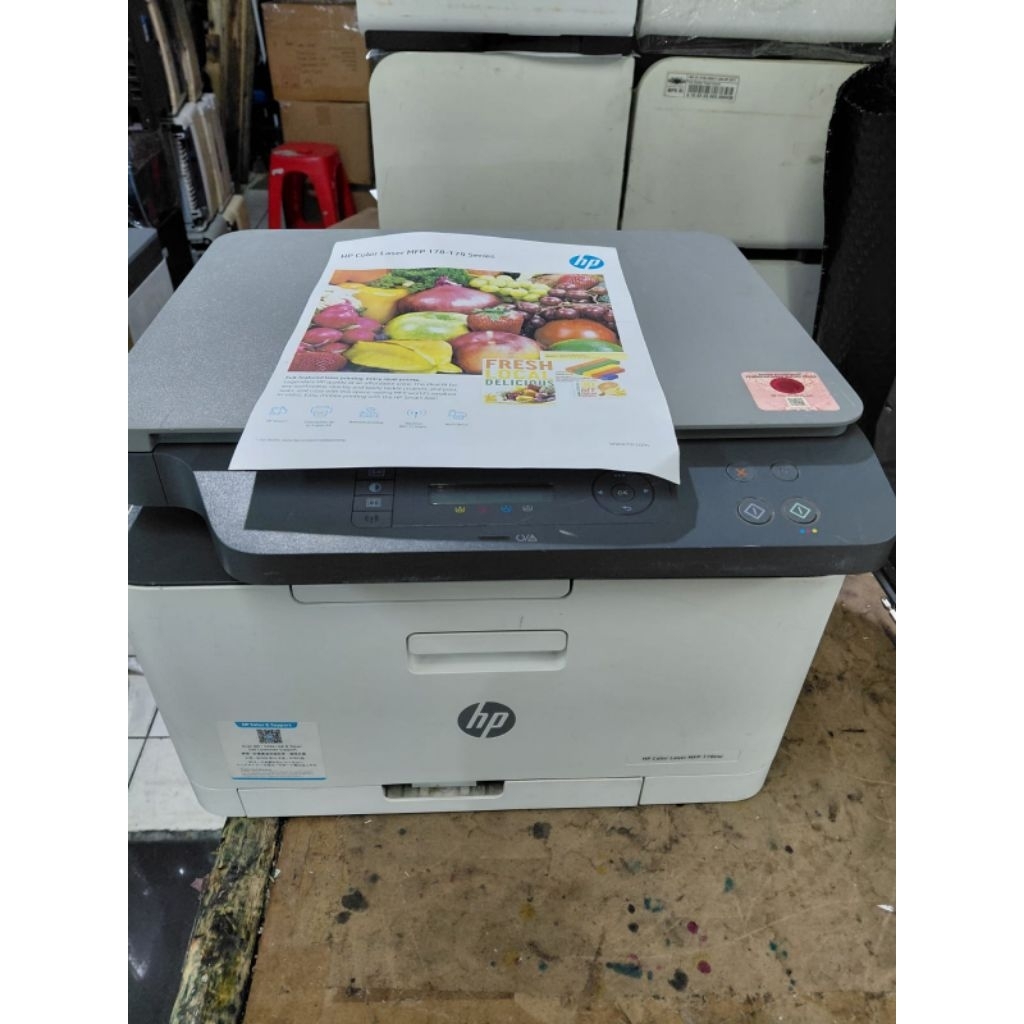 Hp Color Laserjer MFP M178nw Network Wifi