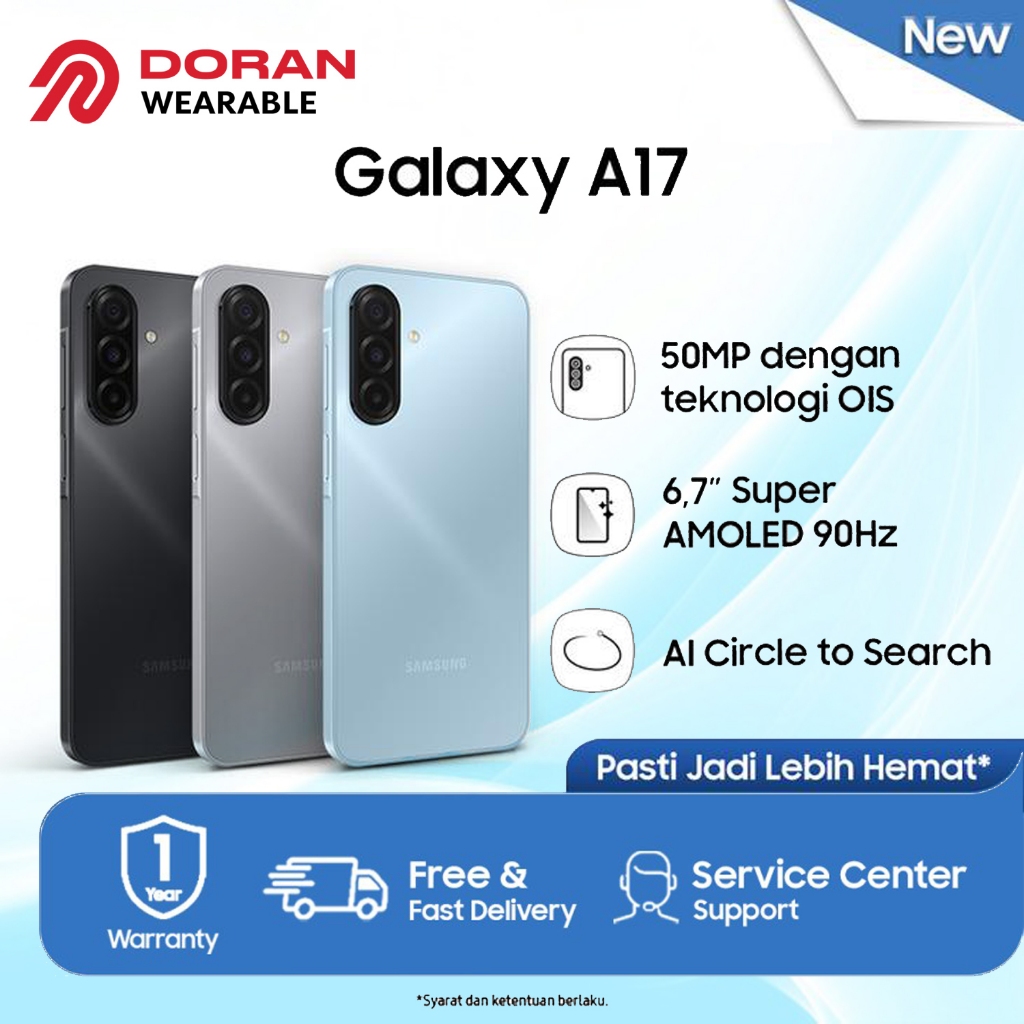 Samsung Galaxy A17 (8GB/128GB) (8/256GB) Smartphone AI | Android | 5000 mAh