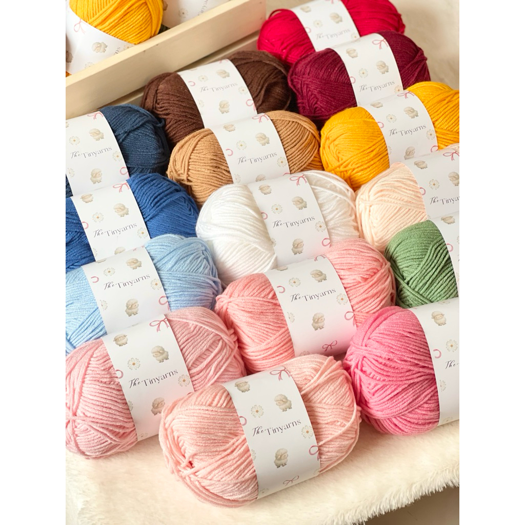 Benang Milk Cotton 4ply / Milk Cotton Yarn