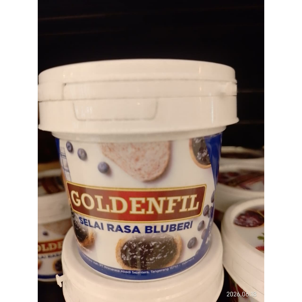GOLDENFIL BLUBERRY JAM 400GR