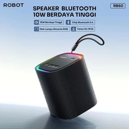SPEAKER BLUETOOTH ROBOT RB60 | SPEAKER BLUETOOTH | SPEAKER PORTABLE | SPEAKER TERLARIS