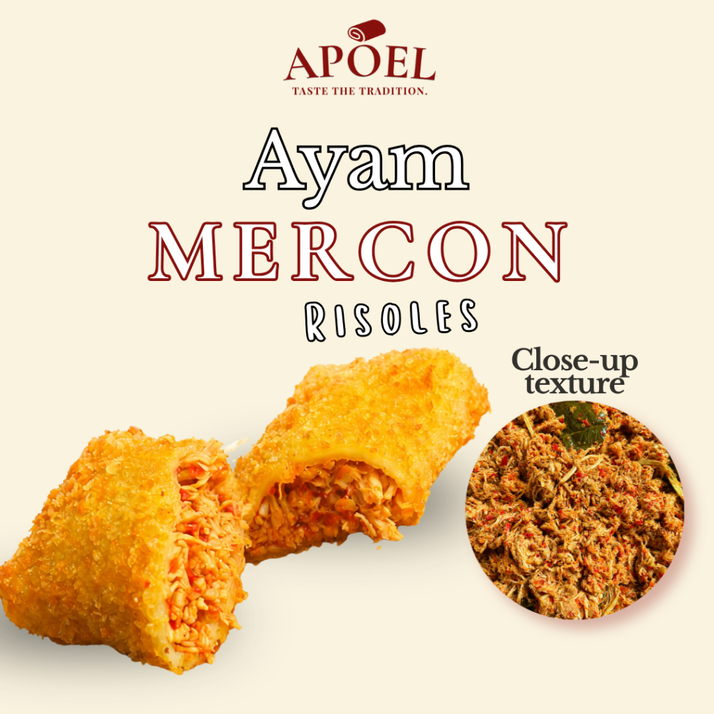 APOEL Risoles Ayam Mercon [Isi 5] - Frozen