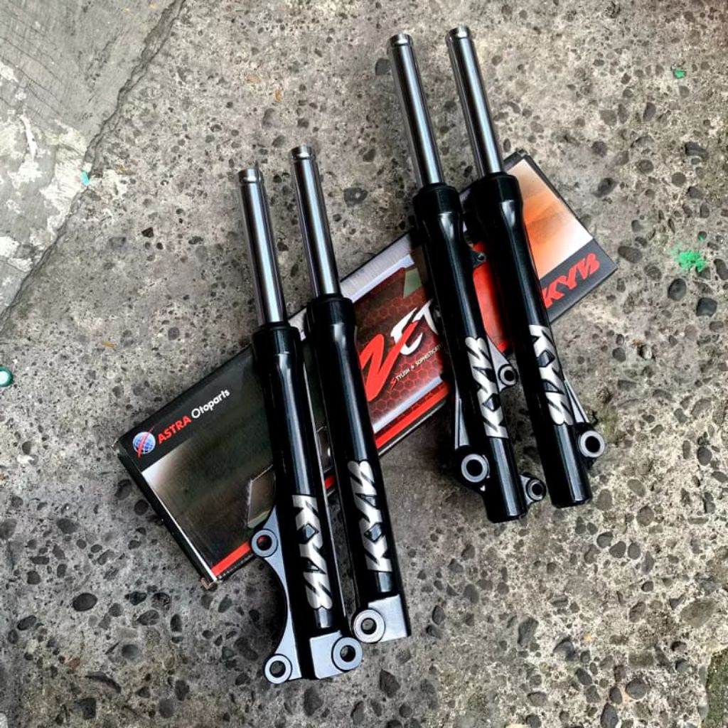 shock depan KYB mio vario beat