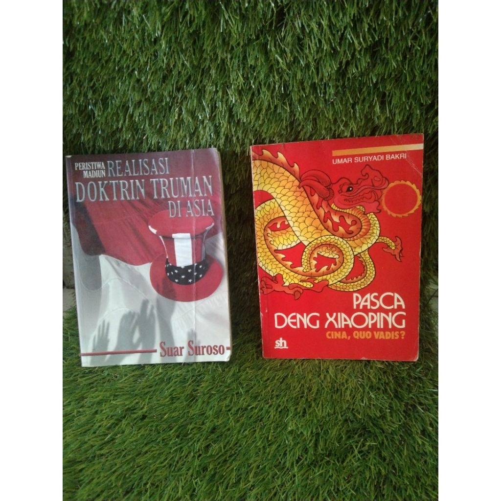 buku PERISTIWA MADIUN REALISASI DOKTRIN TRUMAN DI ASIA &/buku PASCA DENG XIAOPING