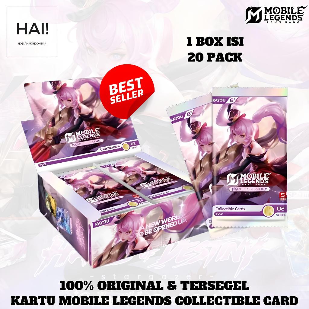 Kartu Mobile Legends Bang Bang Kayou Collectible Card Booster Box