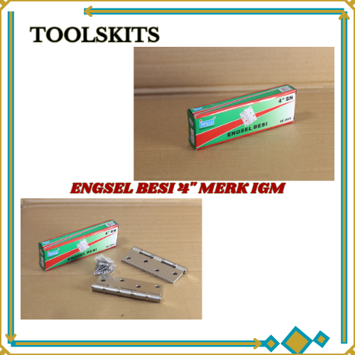 ENGSEL PINTU BESI IGM 4" ENGSEL BESI MERK IGM TEBAL