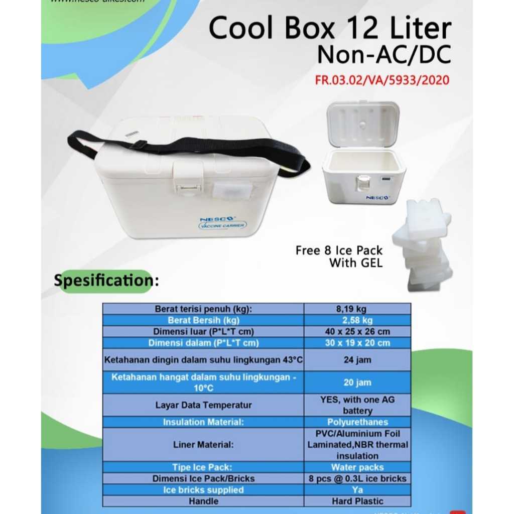 Cooler Box 12 Liter Nesco