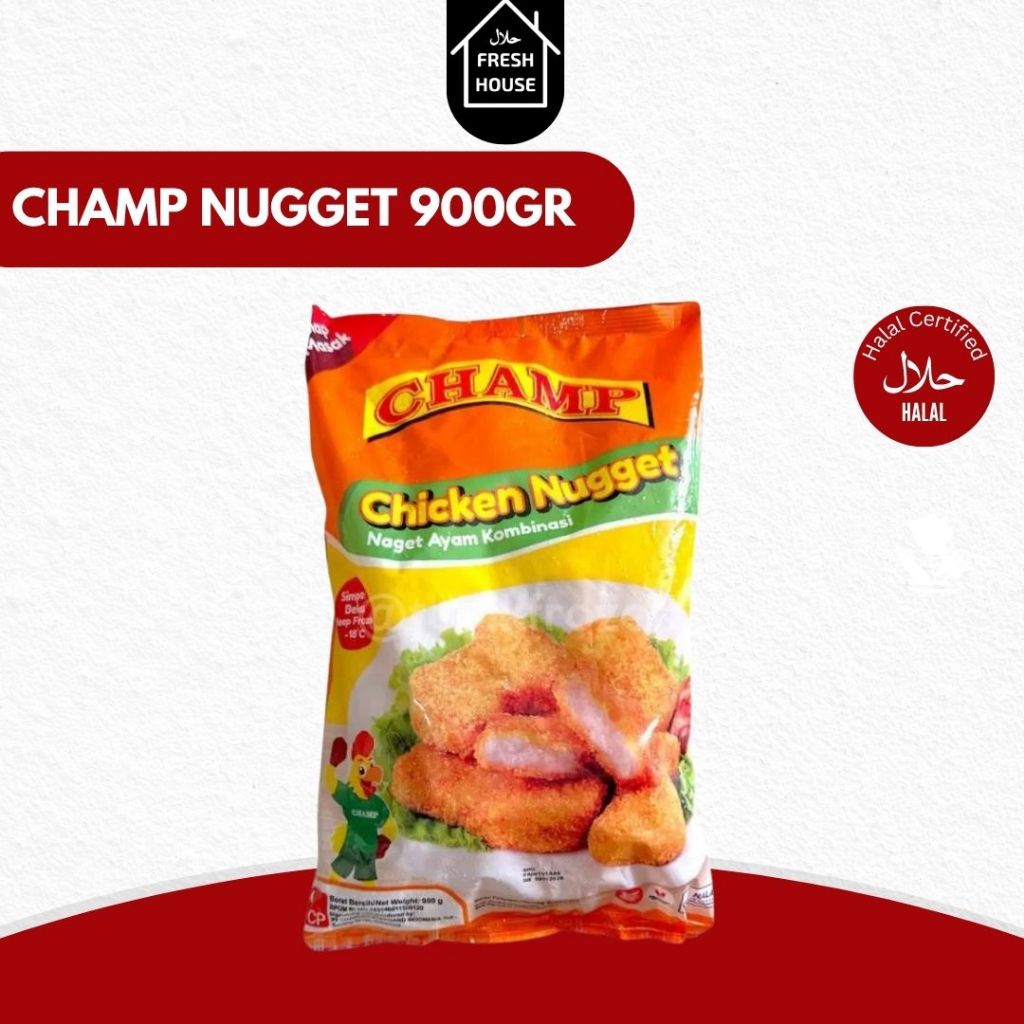 NUGGET AYAM / CHAMP NUGGET AYAM 500G/ CHAMP NUGGET AYAM 900 GR