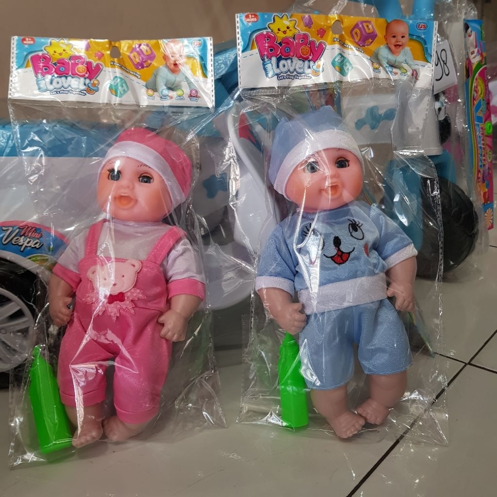 Mainan Anak Perembuan Baby Lovely Mainan Bayi Menangis |B760| |SH 189|