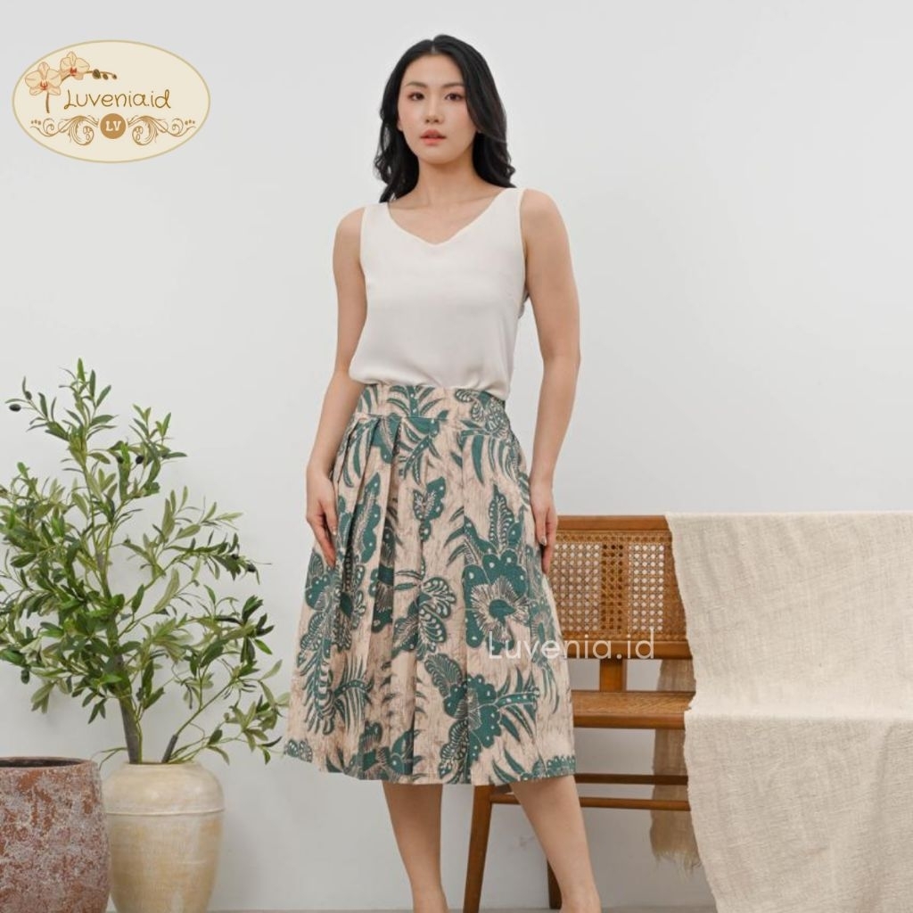 Rok Batik Wanita 165 BHK - Batik Modern / Rok Batik / Batik Wanita / Seragam Batik / Batik Couple