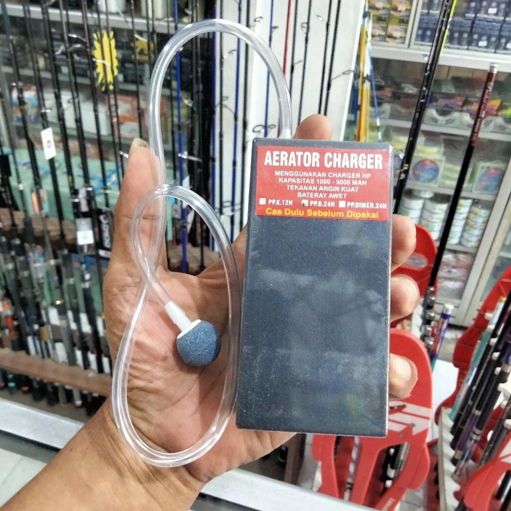 Airator Mancing Charge Dimer & Non Dimer 24jam