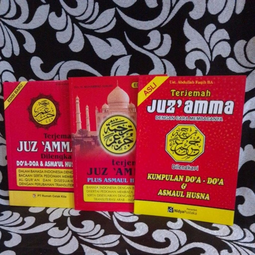 original _terjemahan Juzz amma,doa dan Asmaul husna/A5, RANDOM
