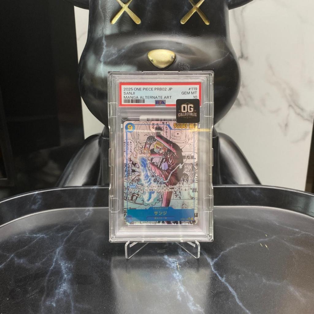 One Piece Card PSA 10 Sanji Manga SEC-SP Comic Parallel OP06-119 Premium Booster The Best vol.2