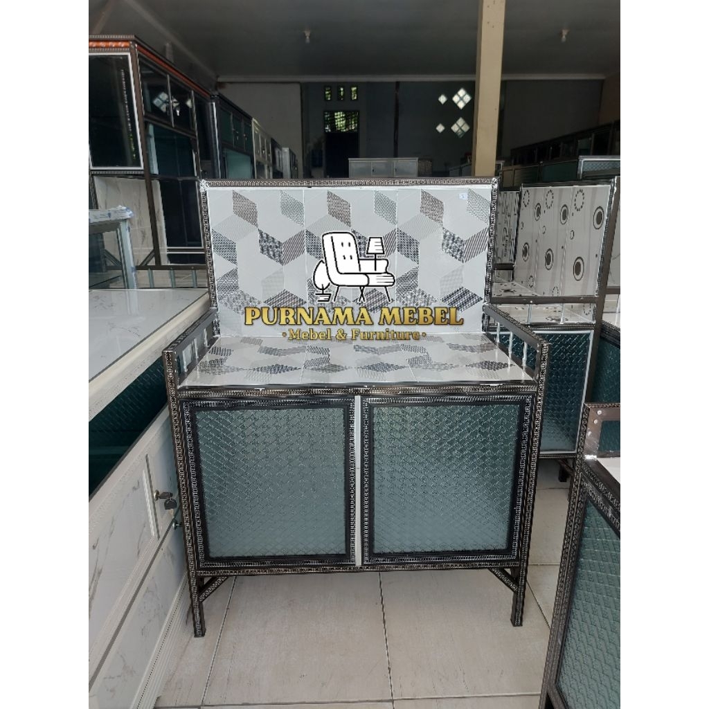 Meja Kompor / Atang Kompor 2tungku