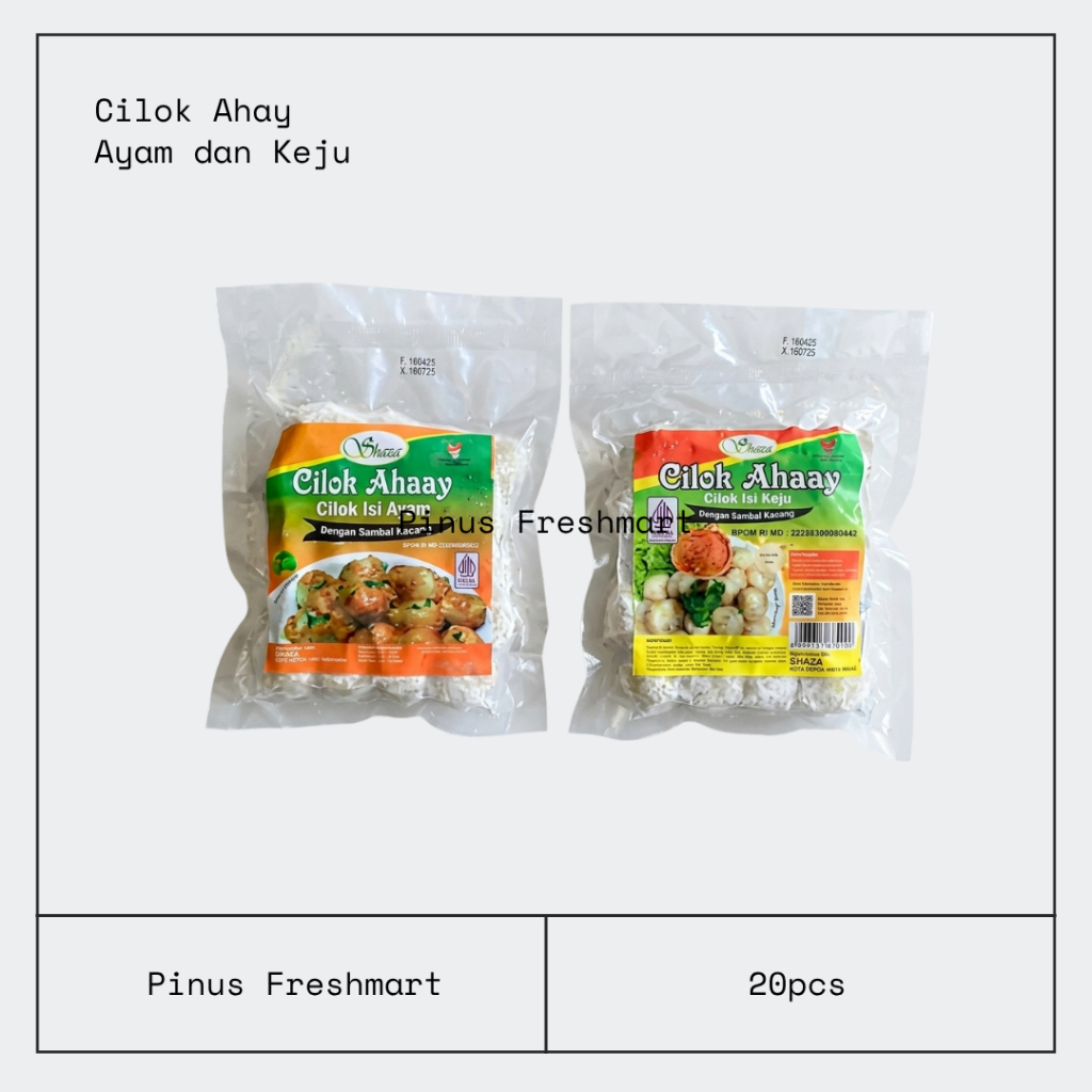 Cilok Ahay Isi 20pcs / Cilok Isi Ayam / Cilok Isi Keju