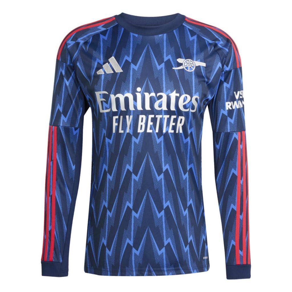 JERSEY ARSENAL AWAY 2025 LONGSLEEVE FREE NNS ORIGINAL