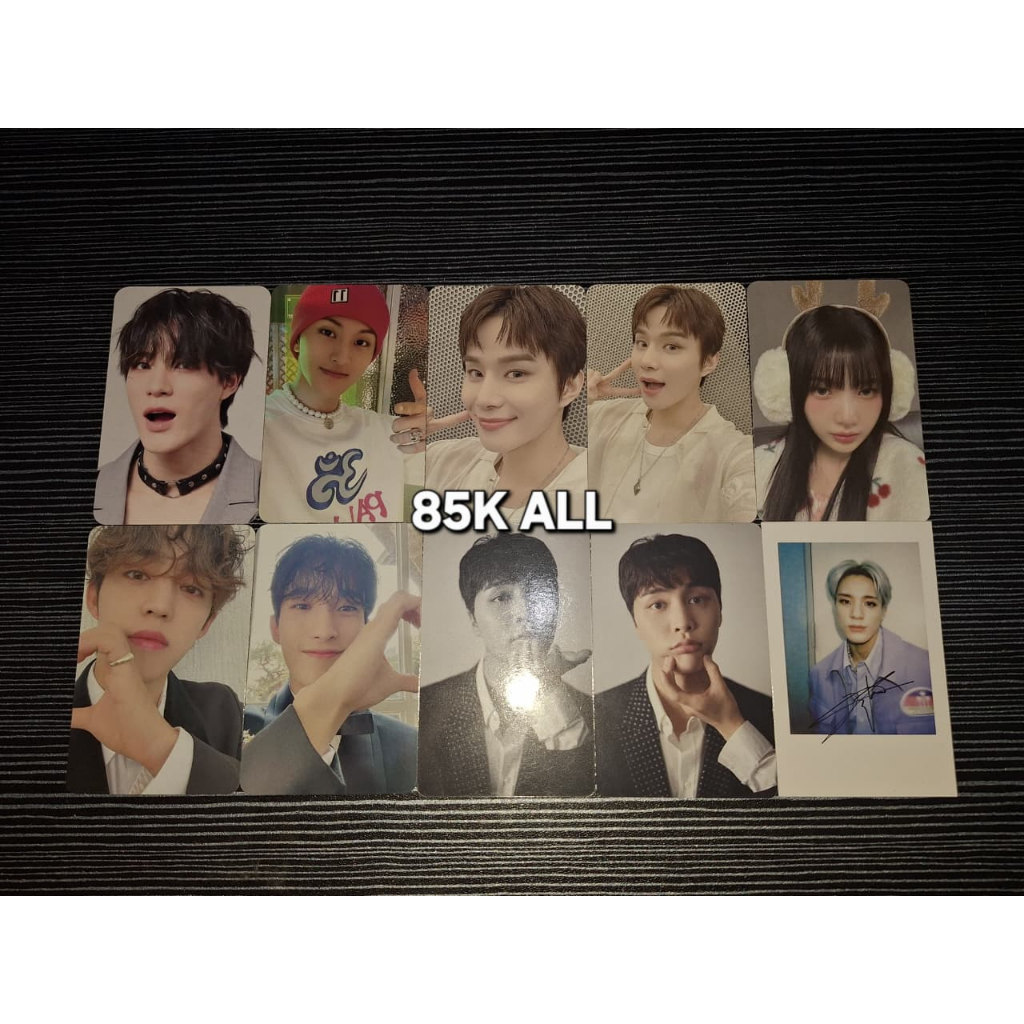 wts || want to sell photocard pc ina  * mark 2 baddies * joy pink xmas * scoups, dk fml carat ver * 