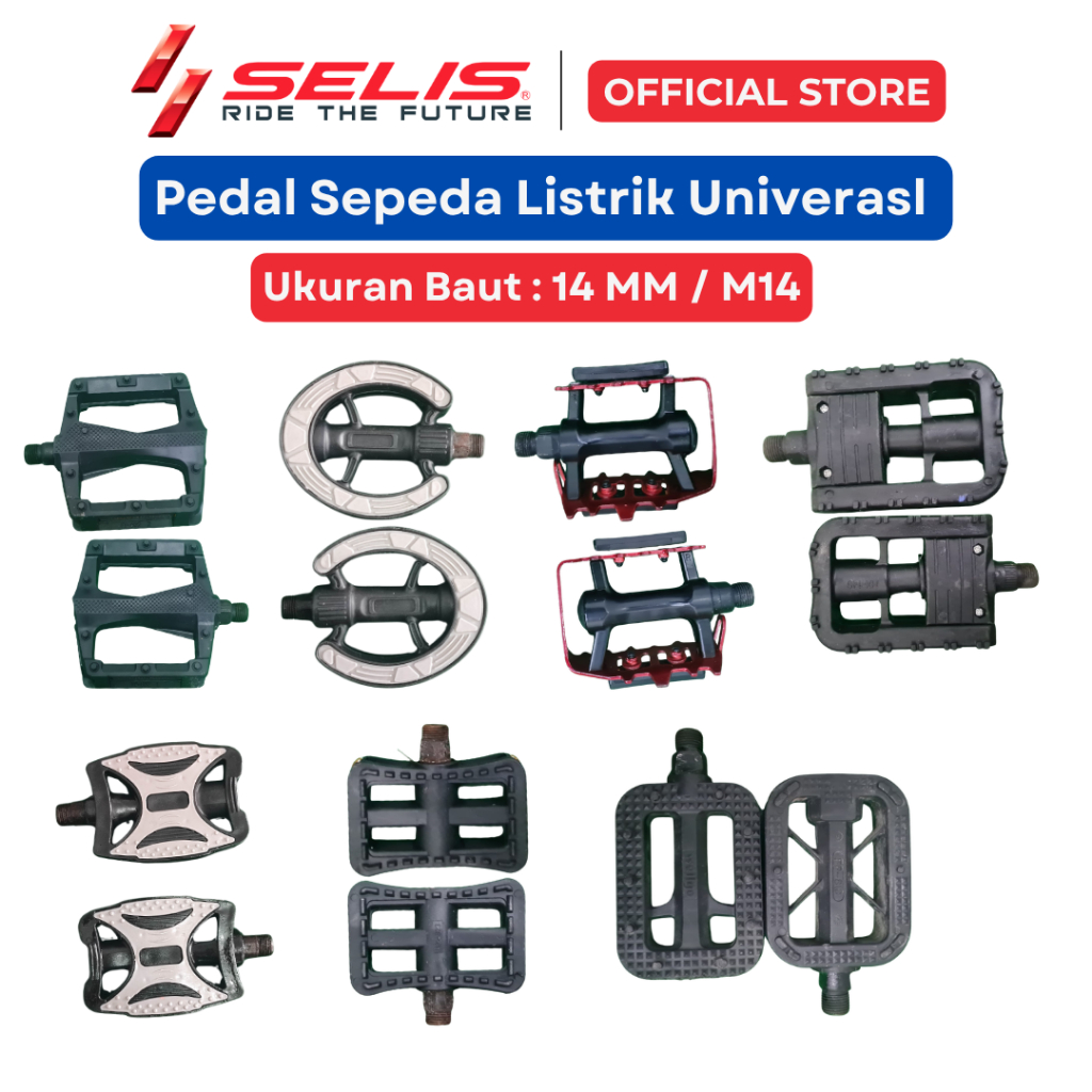 SELIS - Pedal Gowesan Sepeda Listrik / Sepeda Gunung / Sepeda Lipat / Sepeda MTB / Sepeda Ontel Univ