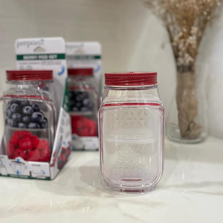 Prepara Berry Pod | Salad Pod with Berry Basket for Rinsing and Easy Storage