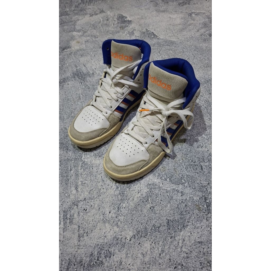 Adidas Neo Entrap Mid 'White Blue Orange' FW3454 Original