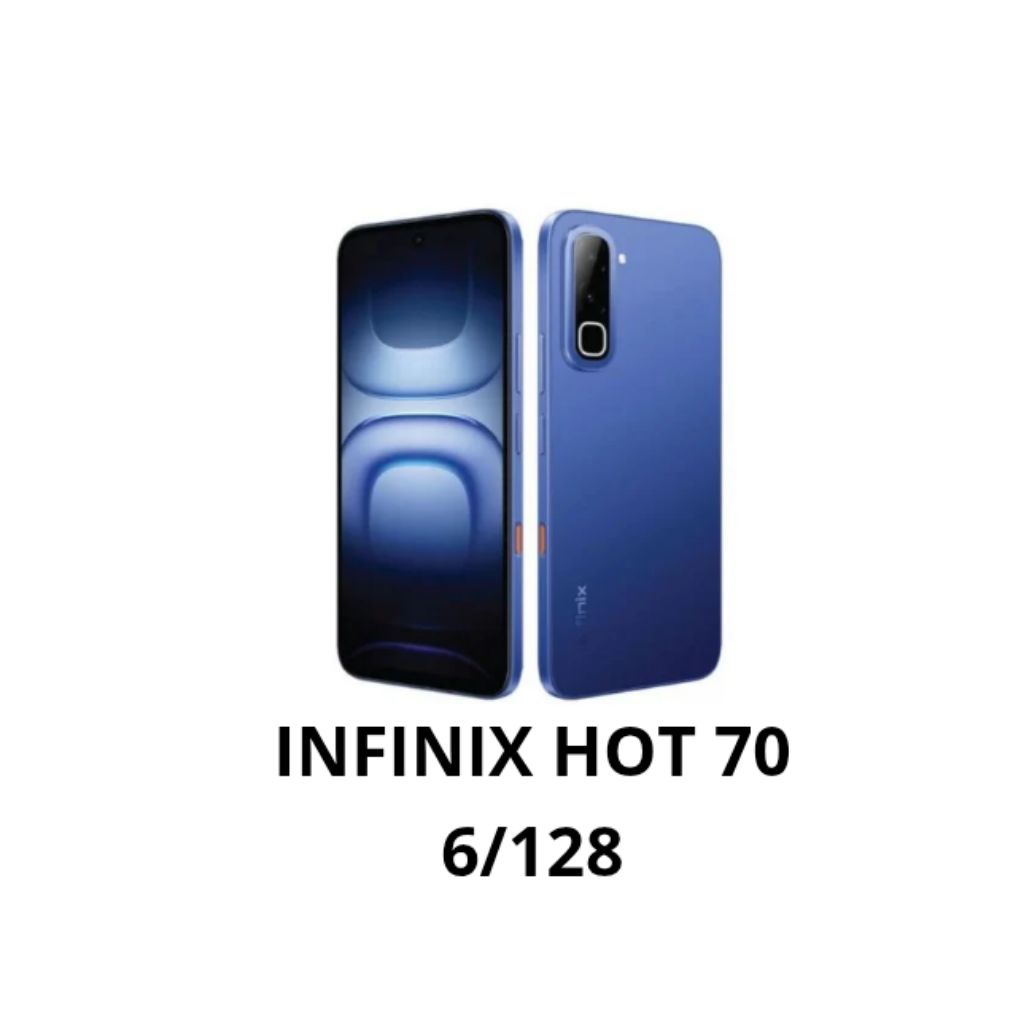 HP INFINIX HOT 70 RAM 6/128GB GARANSI RESMI INFINIX
