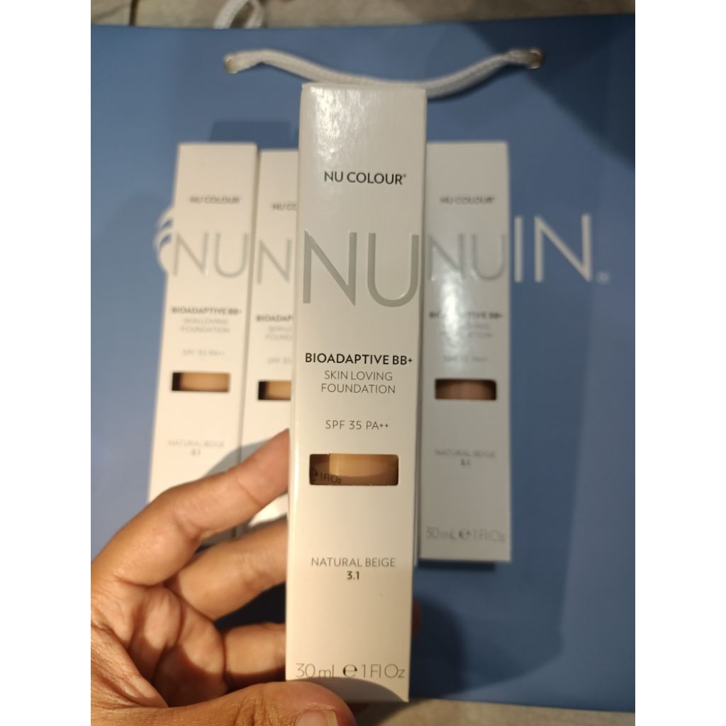 Foundation Biodaptive Colour Nu Original Shade ivory, natural Beige, Linen