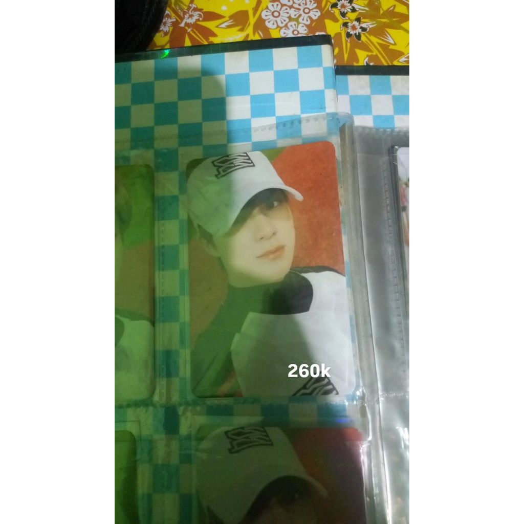 Photocard jeno baseball Universe