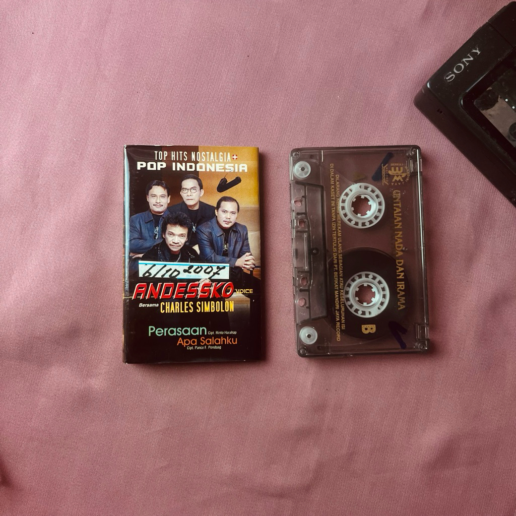 Kaset Pita Andessko Bersama Charles Simbolon – Perasaan Original Pop Indonesia