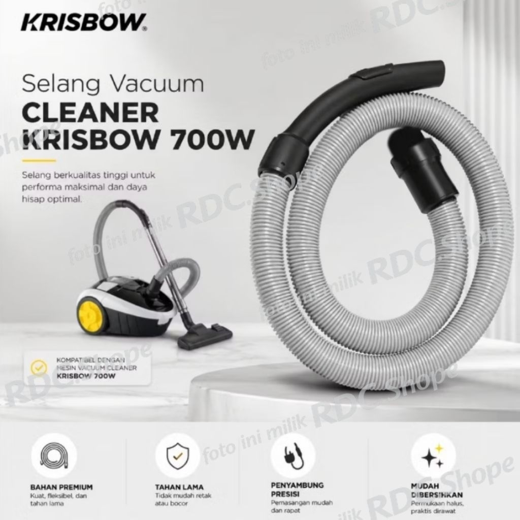 selang vacuum cleaner eco 700watt /selang vacuum krisbow