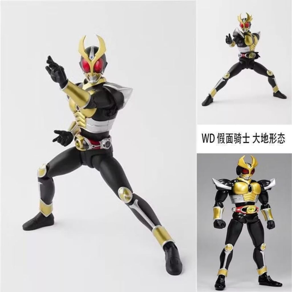 SHF Kamen Rider Agito ground form tokusatsu kamen rider shf kuuga  shf figure kamen rider agito LS T