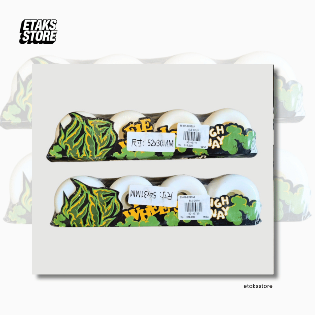 Roda Ele & Motion Skateboard Wheels | Skateboard Part | Hardware Onderdil | Original Resmi