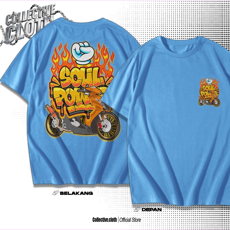 Collective.cloth Kaos Mio Soul Power Kaos Yamaha Mio Soul Kaos Mio Soul Kaos Racing Mio SoulMx