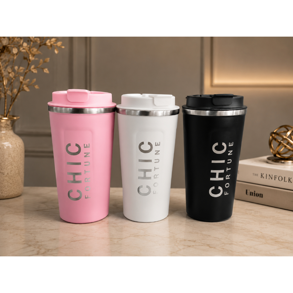 Mug Coffee /Cangkir Stainless 500 Ml Custom Grafir