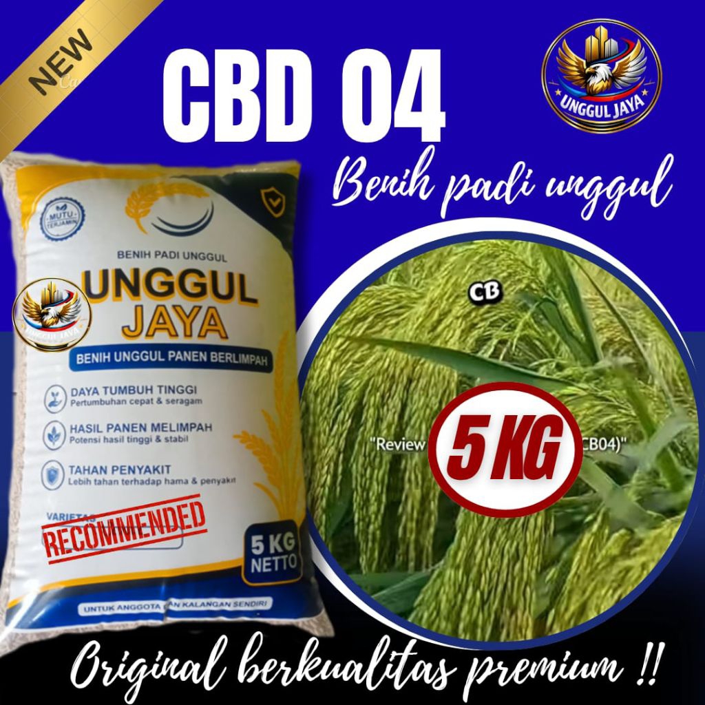 BENIH UNGGUL PADI CBD 08 KEMASAN 5KG