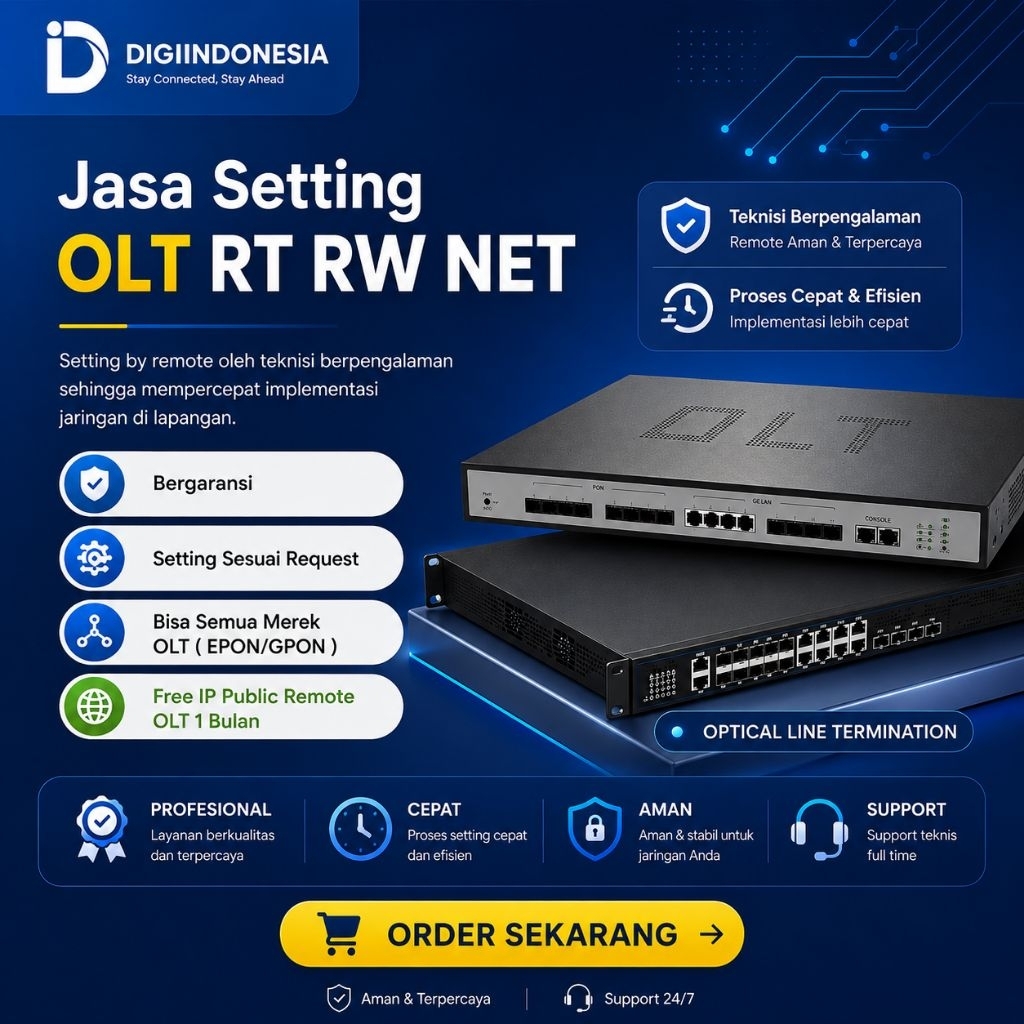 JASA SETTING OLT RT RW NET