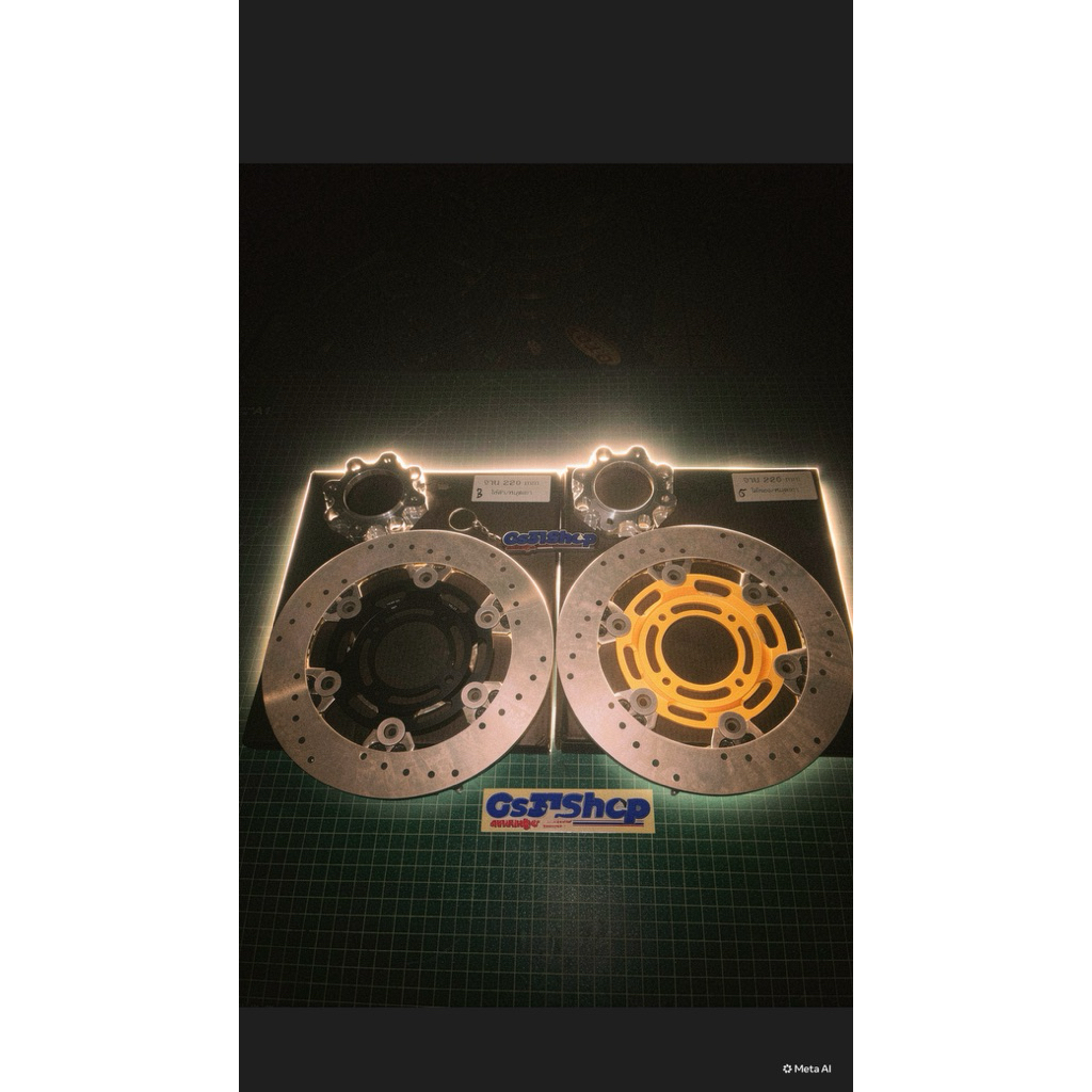Disc Brembo RS Rottor size 220mm + adaptor Thailand