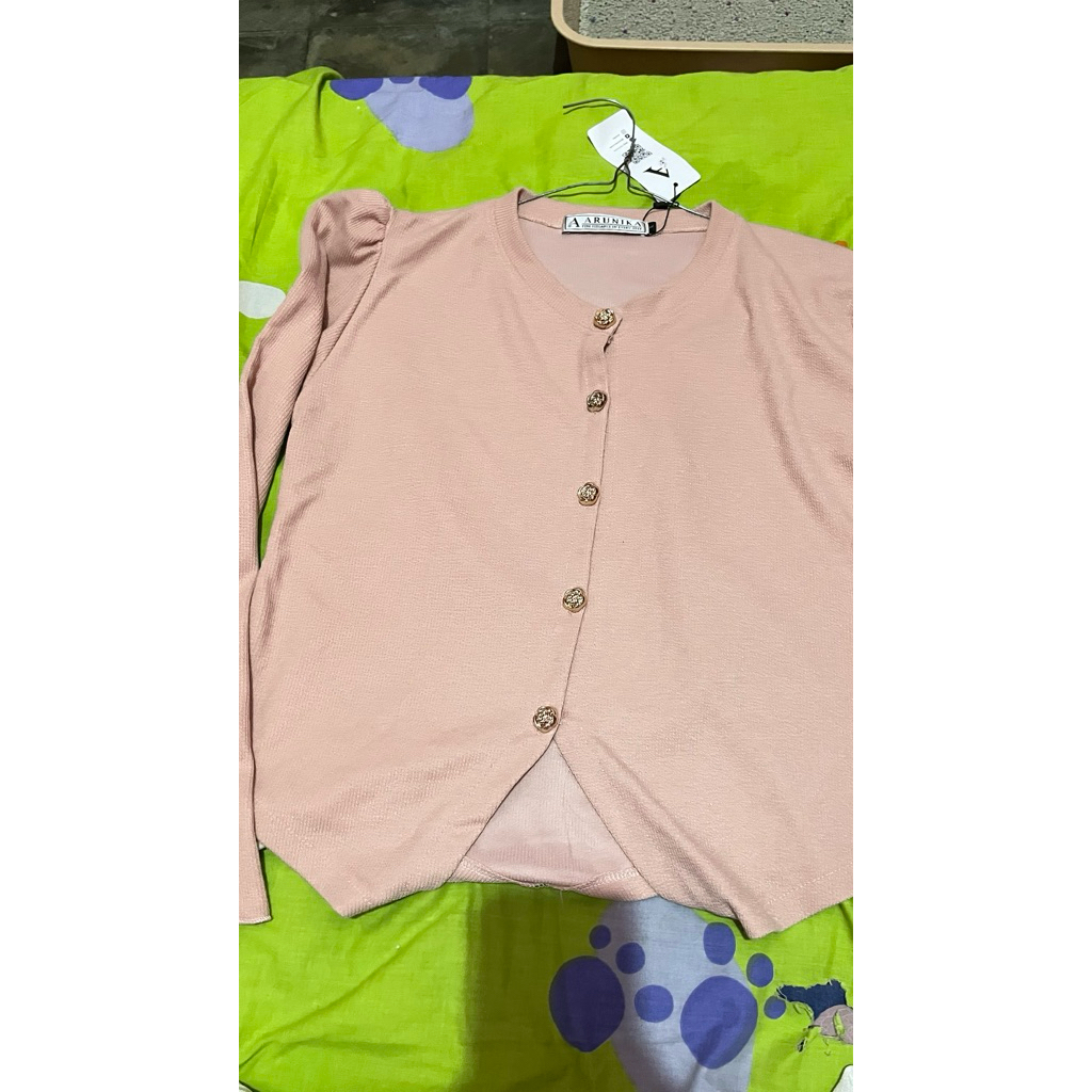 preloved cardigan pink